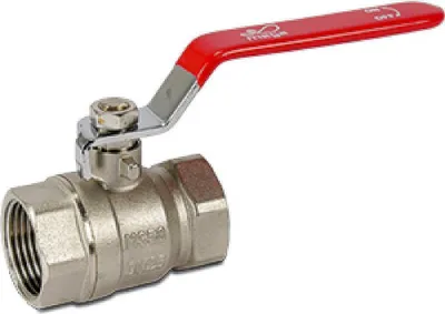 Immagine prodotto di Valvola a sfera in ottone 1 1/2" filettatura femmina 25bar tipo 100