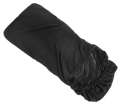 Stretch-Stuhlbezüge aus Spandex, 4er-Set, Schwarz