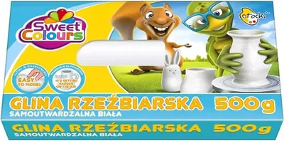 Produktbild von Glina rzeźbiarska samoutwardzalna biała 500g