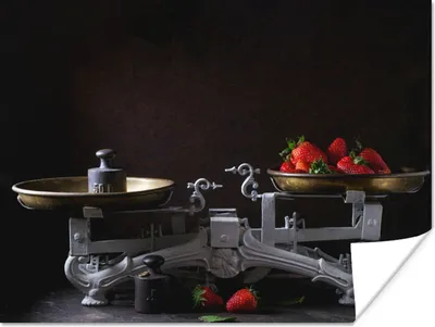Produktbild von MuchoWow® Poster Küchenutensilien - Obst - Kochen 160x120 cm - Foto Plakat