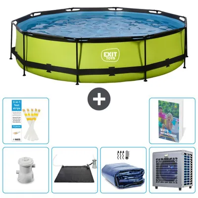Imagen del producto de Conjunto de piscina inflable "Exit Pool Rund" - 360x76 cm - 5 piezas - Modelo S216