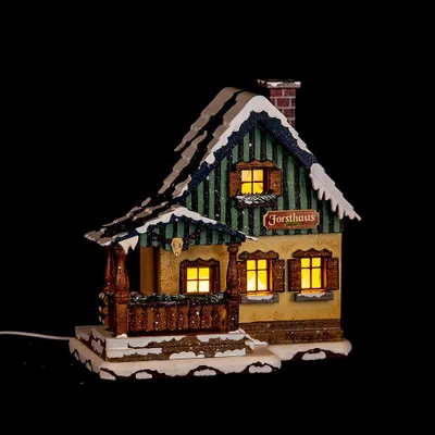 Produktbild von Winterhaus Forsthaus (15cm) von Hubrig Volkskunst