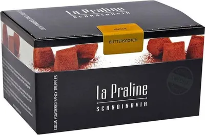 Produktbild von La Praline Scandinavia Truffles Butterscotch 200g