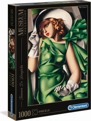 Image de Modern Art - Jeune fille en vert (puzzle)