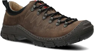 Produktbild von NAGABA Wanderschuhe Herren Trekkingschuhe Männer Echtleder Olive, 41