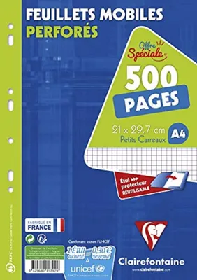 Obrázok produktu pre Clairefontaine 11792C, Biela, 90 g/m²