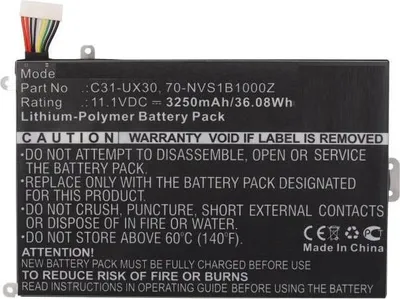 Image de CoreParts Batterie d'ordinateur portable pour Asus