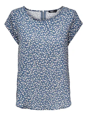 Produktbild von Only Vic Aop Ptm Kurzarm-t-shirt Rosa 36 Frau Rosa 36