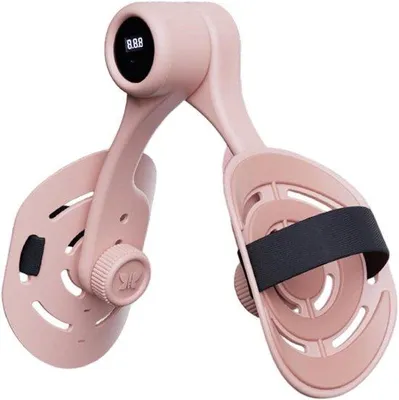 Productafbeelding van Dijspiertrainer - Bekkenbodemtrainer - Thuis Fitness - Met Tellerdisplay - 31x25x105 cm - Roze