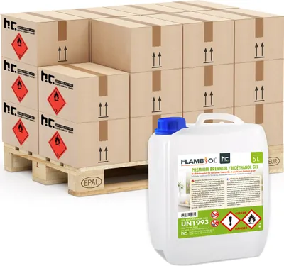 Produktbild von 96x 5 L FLAMBIOL® Premium Brenngel