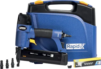 Produktbild von Rapid PRO PB131, Nagler, Schwarz, Blau, Gelb, 1,5 cm, 5 cm, Pneumatisch, 84 mm