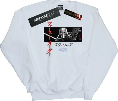 Produktbild von Star Wars: The Rise of Skywalker - "Katakana" Sweatshirt für Herren BI49447 (4XL) (Weiß)