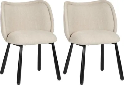 Produktbild von 2er-Set Polsterstühle Panda - Beige