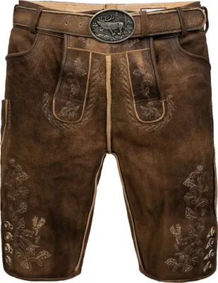 Produktbild von Edelnice Kurze Hirschlederhose Franz sämisch 58
