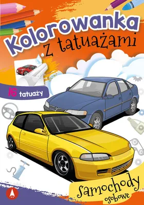 Obrázek produktu pro SKRZYAT omalovánky s tetováním. Auto 72037