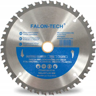 Produktbild von Tct Falon-Tech 160 40Z Mehrzweck-Sägeblatt