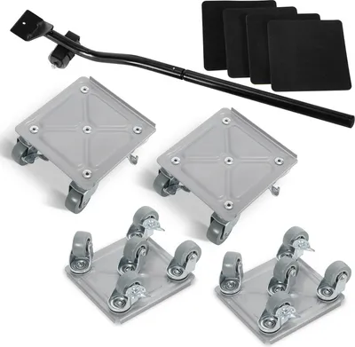 Produktbild von Hengda Möbelrolle Transportroller Möbelheber Möbeltransport Set Möbelrollen Möbelrücker 4 tlg