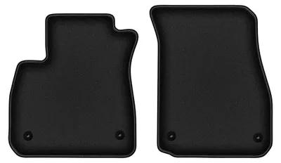 Image de Tapis avant en moquette pour Opel Insignia B 2017- (liftback/berline/break) – 2 pièces, noirs, sur mesure – Wielganizator DURBAN