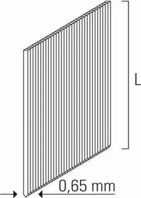 Produktbild von KM Reich Pins 0,65 20 BR - 20000 Stück