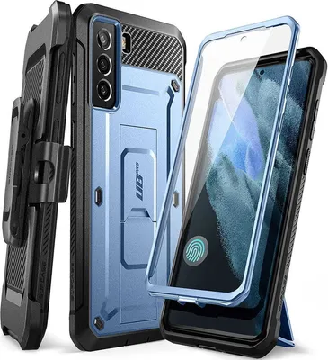 Produktbild von Schutzhülle für Galaxy S21 FE 5G, Supcase Unicorn Beetle Pro, Blau