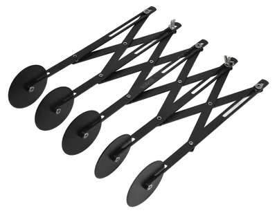 Produktbild von Edelstahl-Teigmesser, erweiterbarer Pizzaschneider, Mehrrad-Gebäck-Rollenschneider5