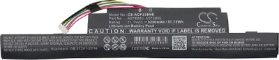 Obrázok produktu pre Náhradné diely batérie pre notebooky 4400 mAh
