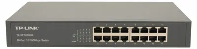 Immagine prodotto di TP-Link TL-SF1016DS - Switch di rete Fast Ethernet, 16 porte, non gestibile