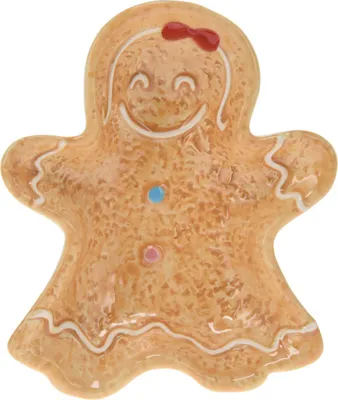 Obrázek produktu pro Servírovací talíř COOKIE, perníková figurka, 15 x 12,5 cm