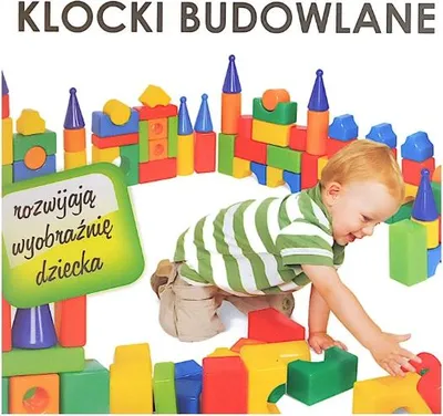Zdjęcie produktu dla Klocki Budowlane 45El. | 603