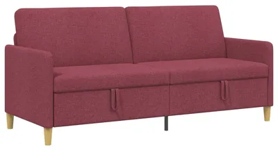 Immagine prodotto di Divano con contenitore vidaXL, rosso vino, 192 x 78 x 87 cm, poliestere