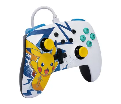 Zdjęcie produktu dla PowerA NSGP0041-01 Kontroler do gier wielokolorowy USB Gamepad analogowy / cyfrowy Nintendo Switch