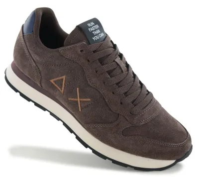 Zdjęcie produktu dla SUN68 Tom Suede - męskie sneakersy, kolor brązowy, model Z46106-08, rozmiar EU 47
