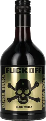 Produktbild von Fuckoff BLACK Vodka 40% Vol. 0,7l