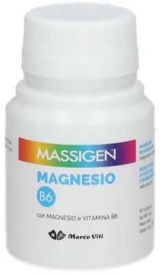Immagine prodotto di Massigen Magnesio B6 60 Capsule