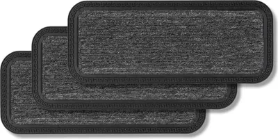 Produktbild von Astra Fußmatte Außen BORDER STAR 3ER SET Grau 25 x 60 cm