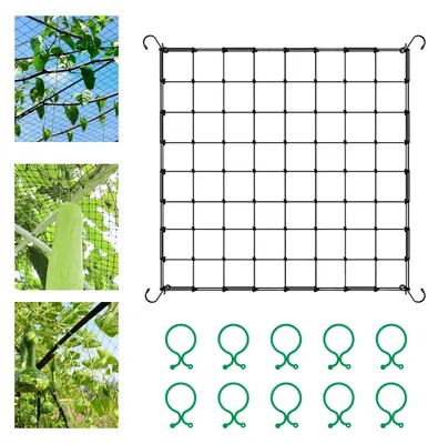 Obrázok produktu pre Solidchoice – Sieťový systém SCROG pre rastliny, 90 x 90 cm, s 4 háčikmi