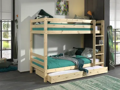 Image de Lit mezzanine Vipack Pino hauteur 160 cm incl. tiroir de lit