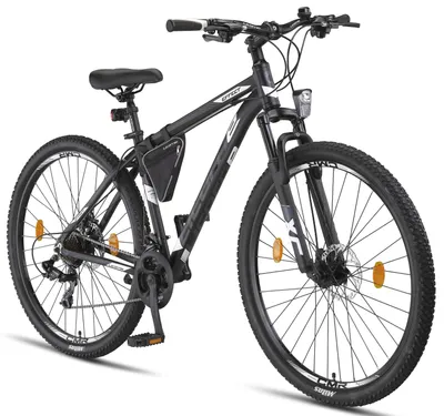 Obrázek produktu pro Licorne Bike Effect prémiové horské kolo ve velikostech 26, 27,5 a 29 palců - kolo pro chlapce, dívky, muže a ženy - 21 rychlostí Shimano - pánské kolo