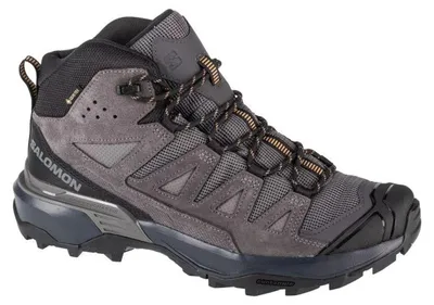 Produktbild von Salomon - "X Ultra 360 GTX" Wanderstiefel für Herren, Wildleder, Knöchelhoch PP12412 (43 EU) (Grau)