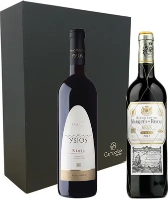 Produktbild von Pack Ysios Reserva y Marqués de Riscal Reserva Rotwein Spanien RIOJA D.O.C 150.00 cl 14.0 %