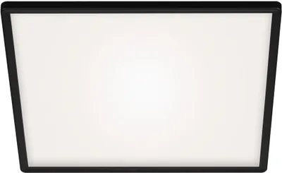 Produktbild von BRILONER SLIM LED Panel, Neutralweißes Licht, Backlighteffekt, Flaches Design, schwarz, 42 x 42 x 2,9 cm