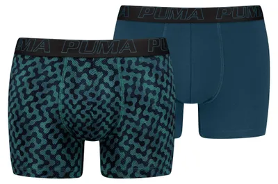 Zdjęcie produktu dla Puma Męskie bokserki z nadrukiem, 2 sztuki – rozmiar XL