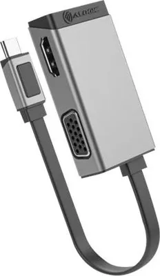 Imagen del producto de Alogic ULCVGHD-SGR Alogic Adapter USB-C -> HDMI / VGA St/BU/BU MagForce