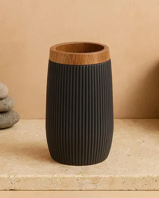 Immagine prodotto di Portaspazzolini in plastica nero London