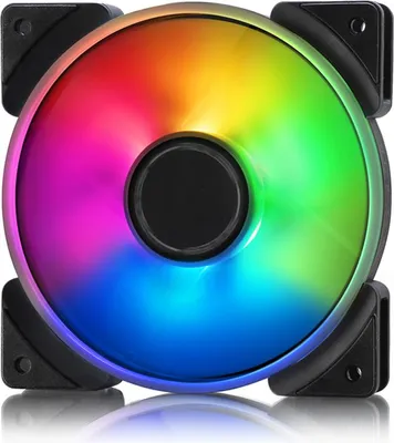 Zdjęcie produktu dla Fractal Design Prisma AL-12 PWM, Wentylator, 12 cm, 500 RPM, 2000 RPM, 145,62 m³/h, Czarny, Biały