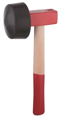 Produktbild von Ruthe Plattenlegerhammer mit rundem Wechselkopf, Kopfgewicht 1500 g - VPA/