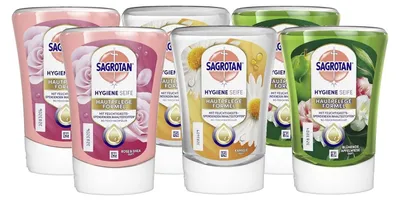 Immagine prodotto di Ricarica per dispenser di sapone senza contatto, con profumo floreale