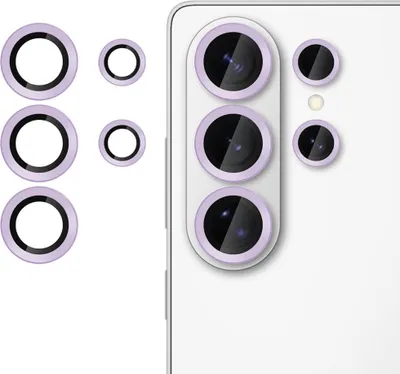 Obrázok produktu pre Ochranné sklo fotoaparátu Ochrana objektívu pre Samsung Galaxy S26 Ultra 9H tvrdené sklo fialové