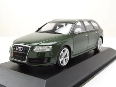 Produktbild von Maxichamps 940017210 Audi RS6 Avant Kombi 2007 grün metallic 1:43