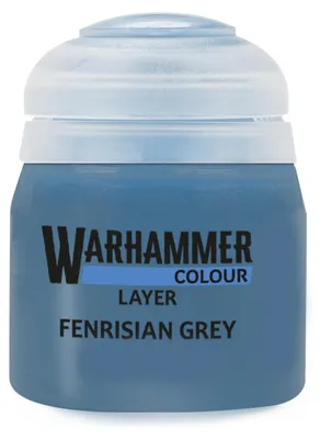 Produktbild von Warhammer Colour Layer Fenrisian Grey 12ml